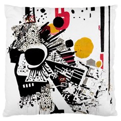 You Wanna Know The Real Me? Large Cushion Case (one Side) by essentialimage