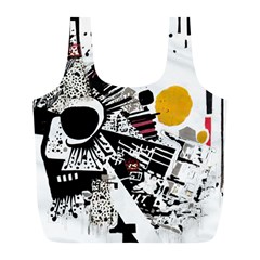 You Wanna Know The Real Me? Full Print Recycle Bag (l) by essentialimage