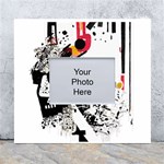 You wanna know the real me? White Wall Photo Frame 5  x 7  Front