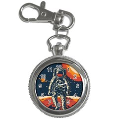 Vintage Retro Space Posters Astronaut Key Chain Watches by Sarkoni