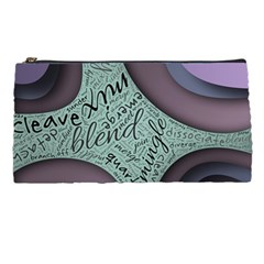 Converge Diverge Mingle Mix Divide Pencil Case by Paksenen