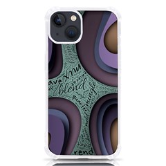 Converge Diverge Mingle Mix Divide Iphone 13 Tpu Uv Print Case by Paksenen