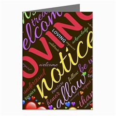 Loving Practice Agape Heart Greeting Cards (pkg Of 8) by Paksenen