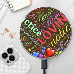 Loving Practice Agape Heart Wireless Fast Charger(white) by Paksenen