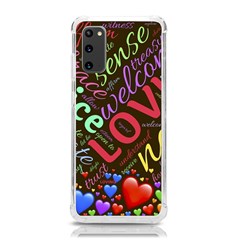 Loving Practice Agape Heart Samsung Galaxy S20 6 2 Inch Tpu Uv Case