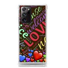 Loving Practice Agape Heart Samsung Galaxy Note 20 Ultra Tpu Uv Case by Paksenen