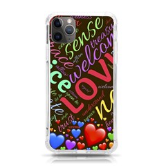 Loving Practice Agape Heart Iphone 11 Pro Max 6 5 Inch Tpu Uv Print Case by Paksenen