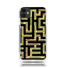 Mindset Stimulus Response Emotion Iphone 11 Tpu Uv Print Case by Paksenen