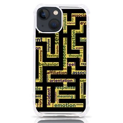 Mindset Stimulus Response Emotion Iphone 13 Mini Tpu Uv Print Case by Paksenen