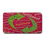 Fulfillment Satisfaction Happiness Medium Bar Mat 16 x8.5  Bar Mat