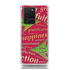 Fulfillment Satisfaction Happiness Samsung Galaxy S20 Ultra 6 9 Inch Tpu Uv Case by Paksenen