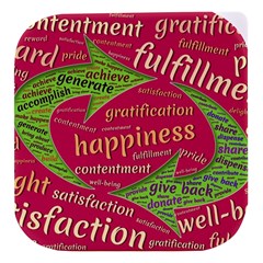 Fulfillment Satisfaction Happiness Stacked Food Storage Container by Paksenen