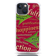 Fulfillment Satisfaction Happiness Iphone 13 Mini Tpu Uv Print Case by Paksenen