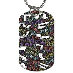 Mental Emojis Emoticons Icons Dog Tag (one Side) by Paksenen