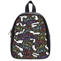 Mental Emojis Emoticons Icons School Bag (small) by Paksenen