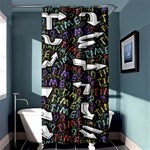 Mental Emojis Emoticons Icons Shower Curtain 36  x 72  (Stall)  Curtain(36 X72 )