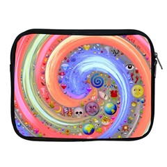 Swirl Vortex Emoji Cyclone Motion Apple Ipad 2/3/4 Zipper Cases by Paksenen