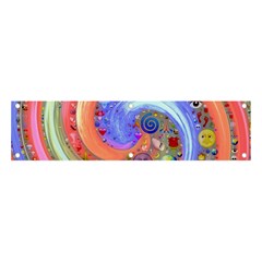 Swirl Vortex Emoji Cyclone Motion Banner And Sign 4  X 1  by Paksenen