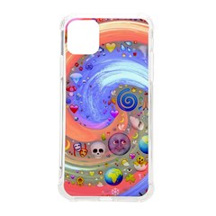 Swirl Vortex Emoji Cyclone Motion Iphone 11 Pro Max 6 5 Inch Tpu Uv Print Case by Paksenen