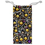 Mental Emojis Emoticons Icons Jewelry Bag Front