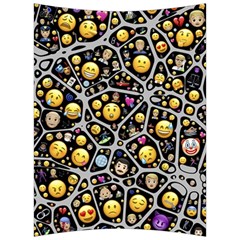 Mental Emojis Emoticons Icons Back Support Cushion by Paksenen