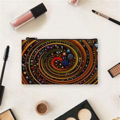 Swirl Vortex Emoji Cyclone Motion Art Cosmetic Bag (small) by Paksenen