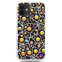 Mental Emojis Emoticons Icons Iphone 12/12 Pro Tpu Uv Print Case by Paksenen