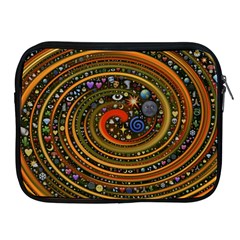 Swirl Vortex Emoji Cyclone Motion Art Apple Ipad 2/3/4 Zipper Cases by Paksenen