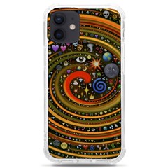 Swirl Vortex Emoji Cyclone Motion Art Iphone 12 Mini Tpu Uv Print Case	 by Paksenen