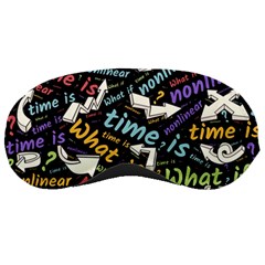 Time Nonlinear Curved Linear Sleep Mask by Paksenen