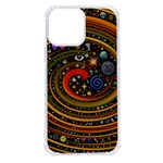 Swirl Vortex Emoji Cyclone Motion Art iPhone 13 Pro Max TPU UV Print Case Front