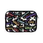 Time Nonlinear Curved Linear Apple iPad Mini Zipper Cases Front