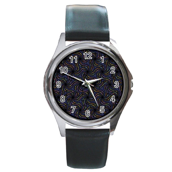 Do Be Action Stillness Doing Round Metal Watch