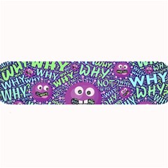 Why Not Question Reason Large Bar Mat by Paksenen