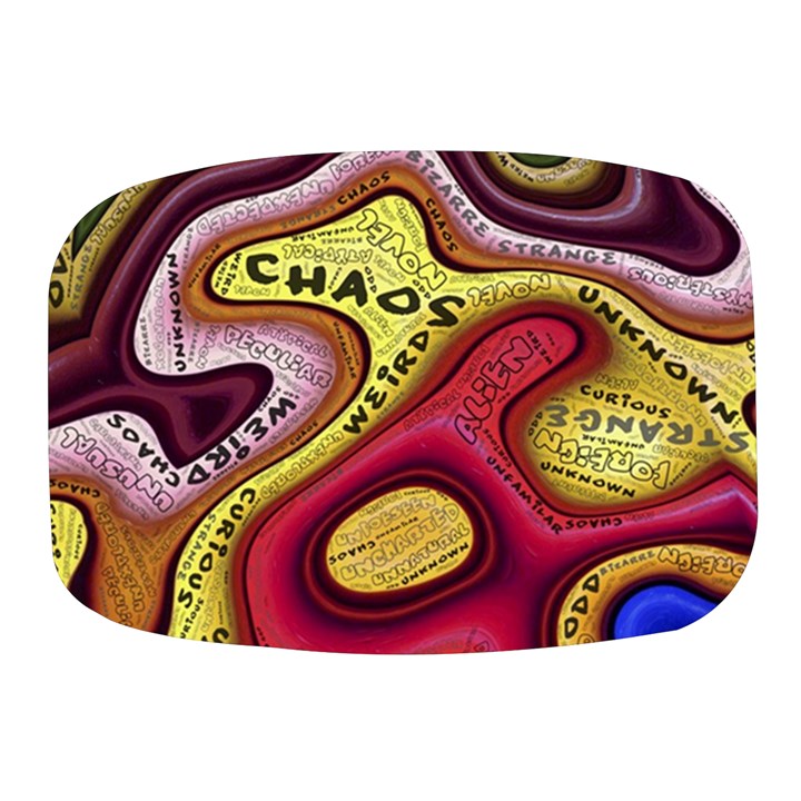 Chaos Unknown Unfamiliar Strange Mini Square Pill Box