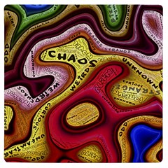 Chaos Unknown Unfamiliar Strange Uv Print Square Tile Coaster 