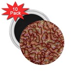 Mind Brain Thought Mental 2.25  Magnets (10 pack)  Front