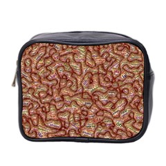 Mind Brain Thought Mental Mini Toiletries Bag (two Sides) by Paksenen