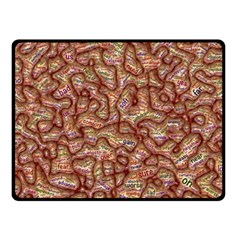 Mind Brain Thought Mental Fleece Blanket (small) by Paksenen