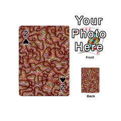 Mind Brain Thought Mental Playing Cards 54 Designs (mini) by Paksenen