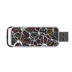 Mental Human Experience Mindset Portable Usb Flash (two Sides) by Paksenen