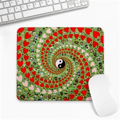 Love Avatars Characters Roles Yin Yang Large Mousepad by Paksenen