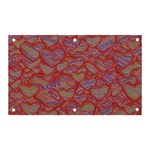 Love Hearts Valentines Connection Banner and Sign 5  x 3  Front