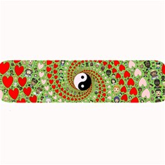 Love Avatars Characters Roles Yin Yang Large Bar Mat by Paksenen