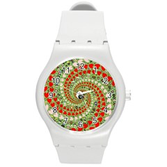 Love Avatars Characters Roles Yin Yang Round Plastic Sport Watch (m) by Paksenen