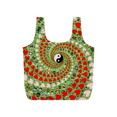 Love Avatars Characters Roles Yin Yang Full Print Recycle Bag (s) by Paksenen