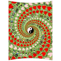 Love Avatars Characters Roles Yin Yang Back Support Cushion by Paksenen