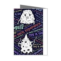 Experience Feeling Clothing Self Mini Greeting Cards (pkg Of 8) by Paksenen