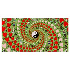 Love Avatars Characters Roles Yin Yang Banner And Sign 4  X 2  by Paksenen