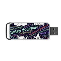 Experience Feeling Clothing Self Portable Usb Flash (one Side) by Paksenen